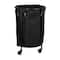 Household Essentials 32" Black Round Laundry Hamper